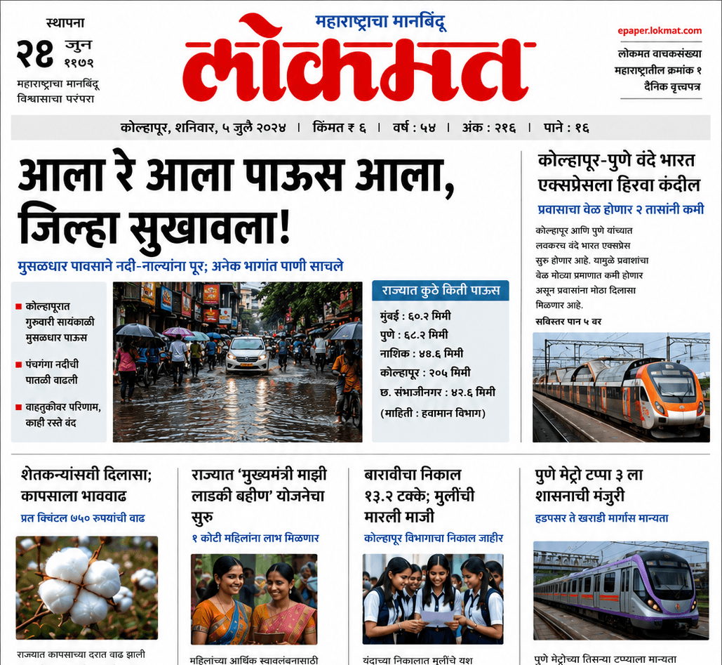 Lokmat newspaper